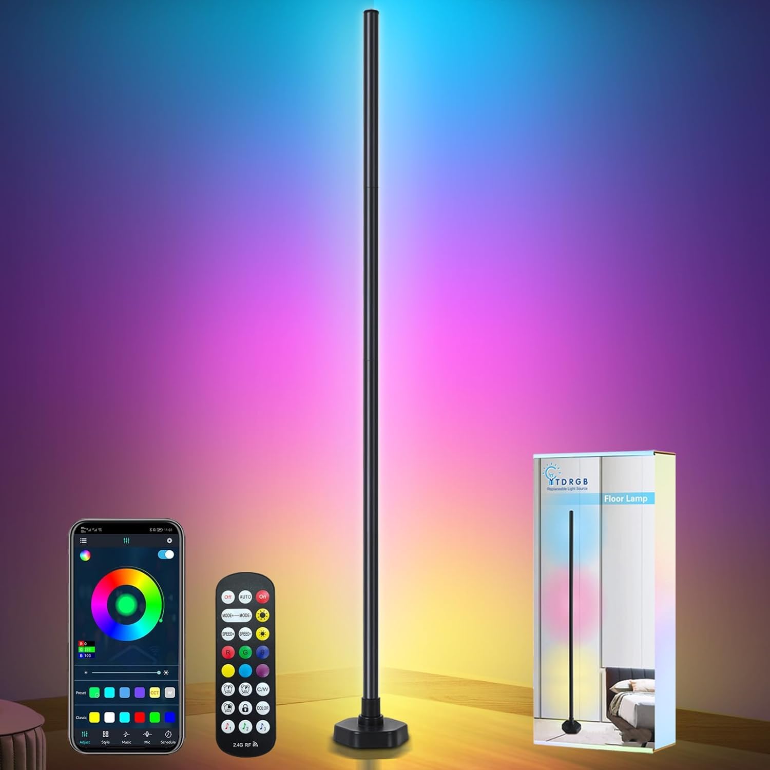 Smart LED Floor Lamp